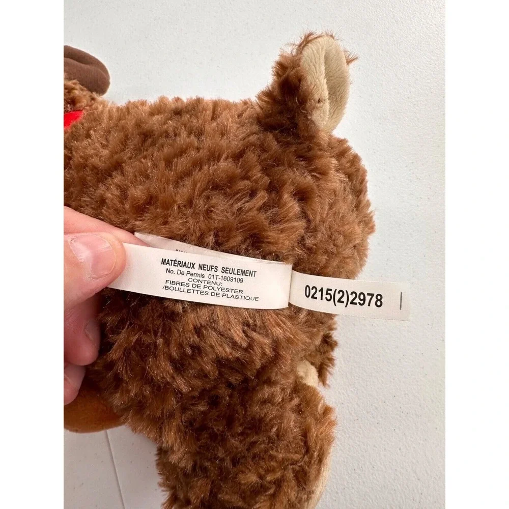Plush Moose Hugging Baby Moose‎ Stuffed Animal By Creature Comforts Brown Maple